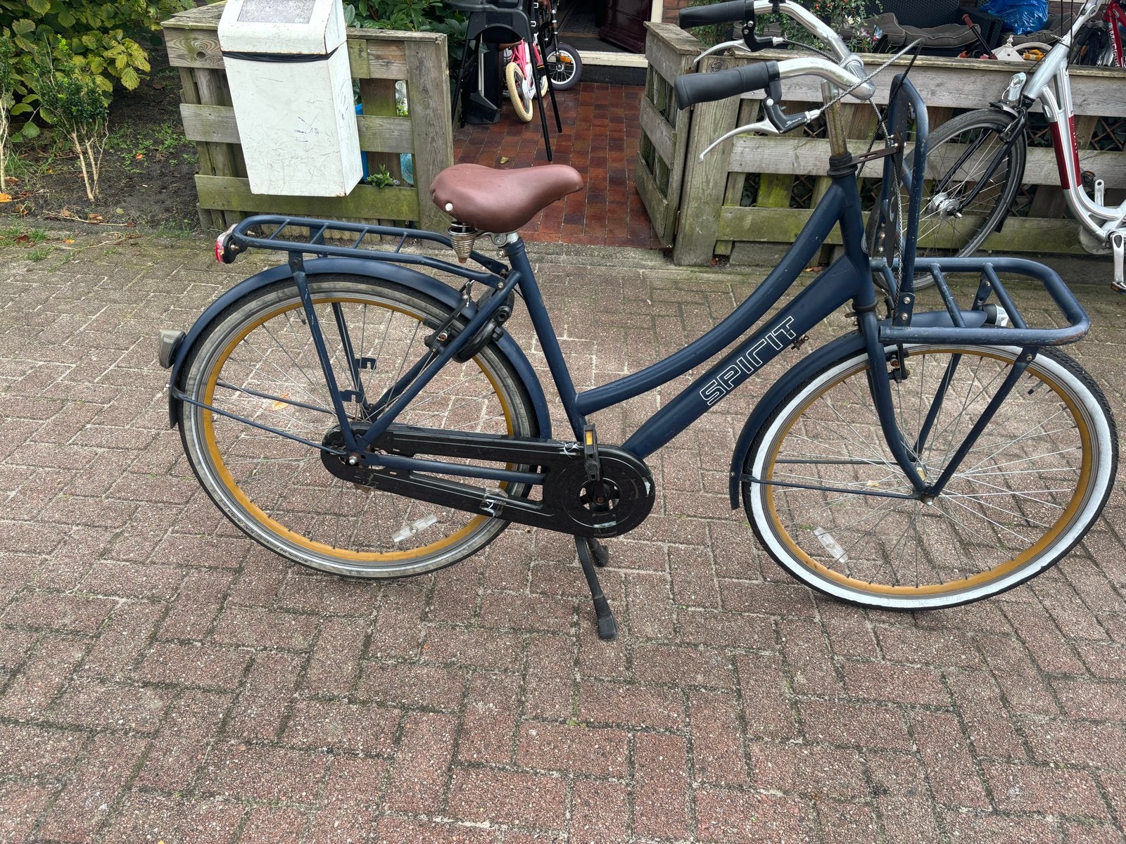 Nette 28 inch moederfiets met terugtraprem, Terugtraprem, Gebruikt, 0 zitjes, Ophalen