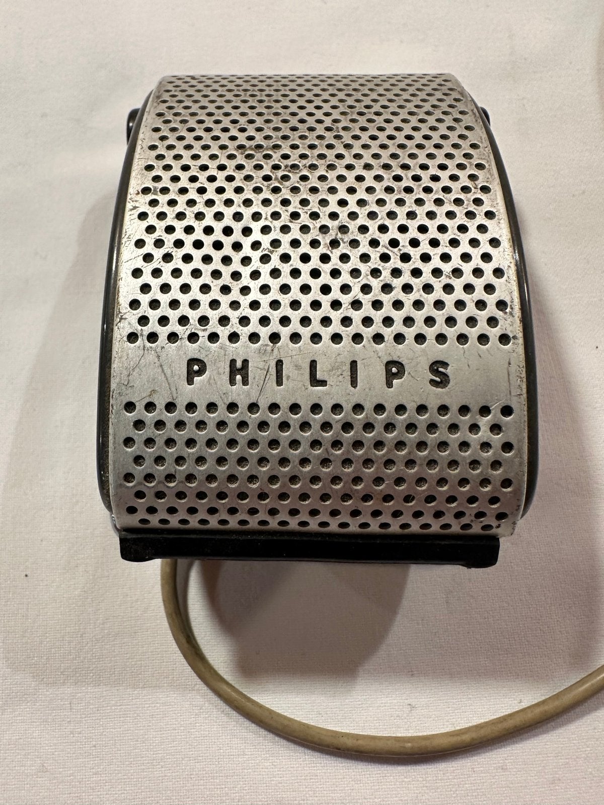 Vintage Philips microfoon EL 3782/00 – ’60 – Made in Holland, Verzenden