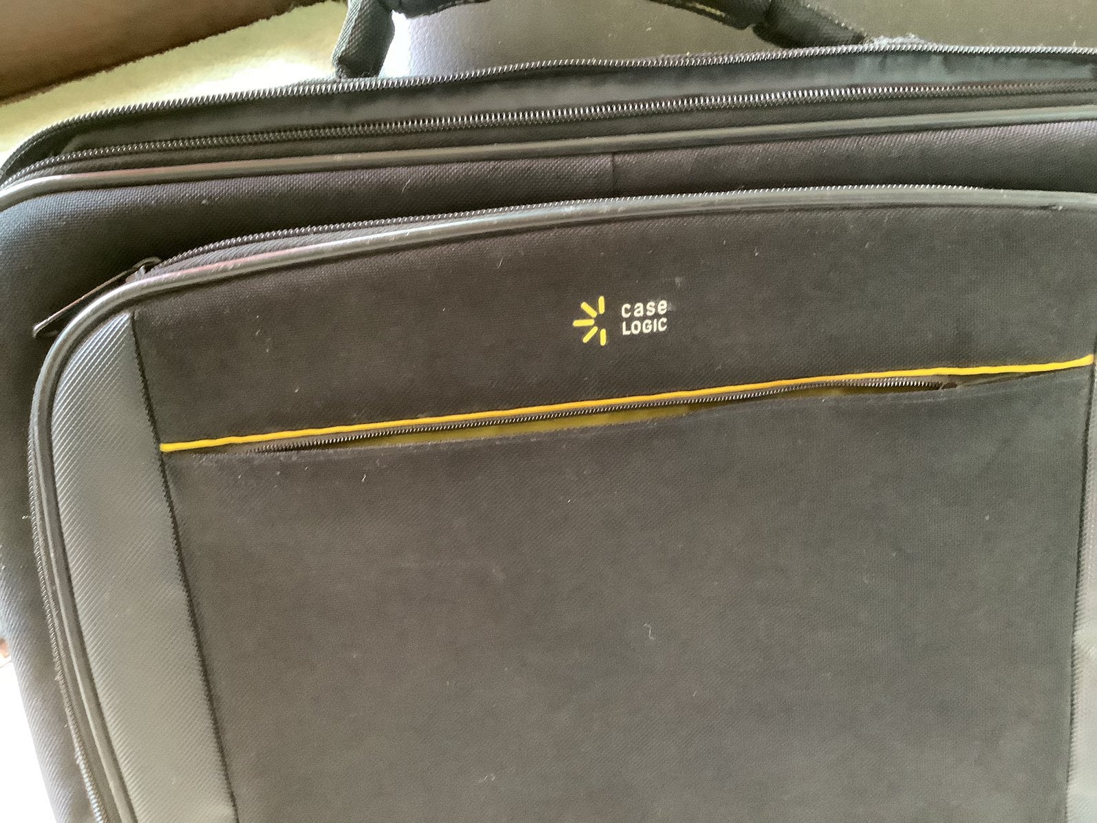 Laptop tas, Ophalen, Meerdere vakken, Zo goed als nieuw, Zwart
