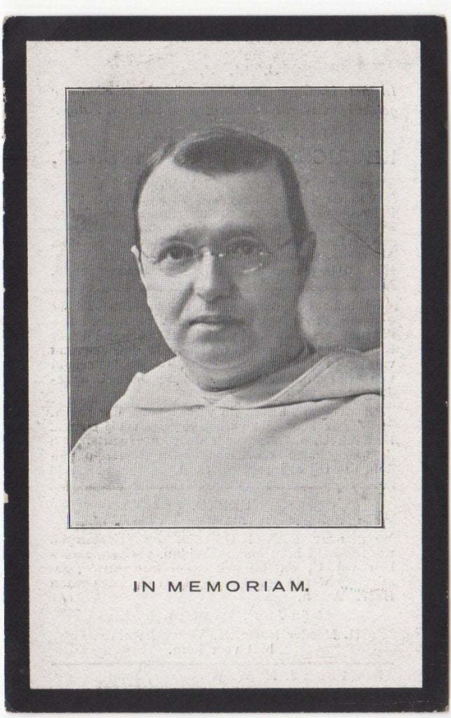 pater Henricus C. Lindner 1883 Amsterdam + 1925 Zwolle, 42 j, Verzenden