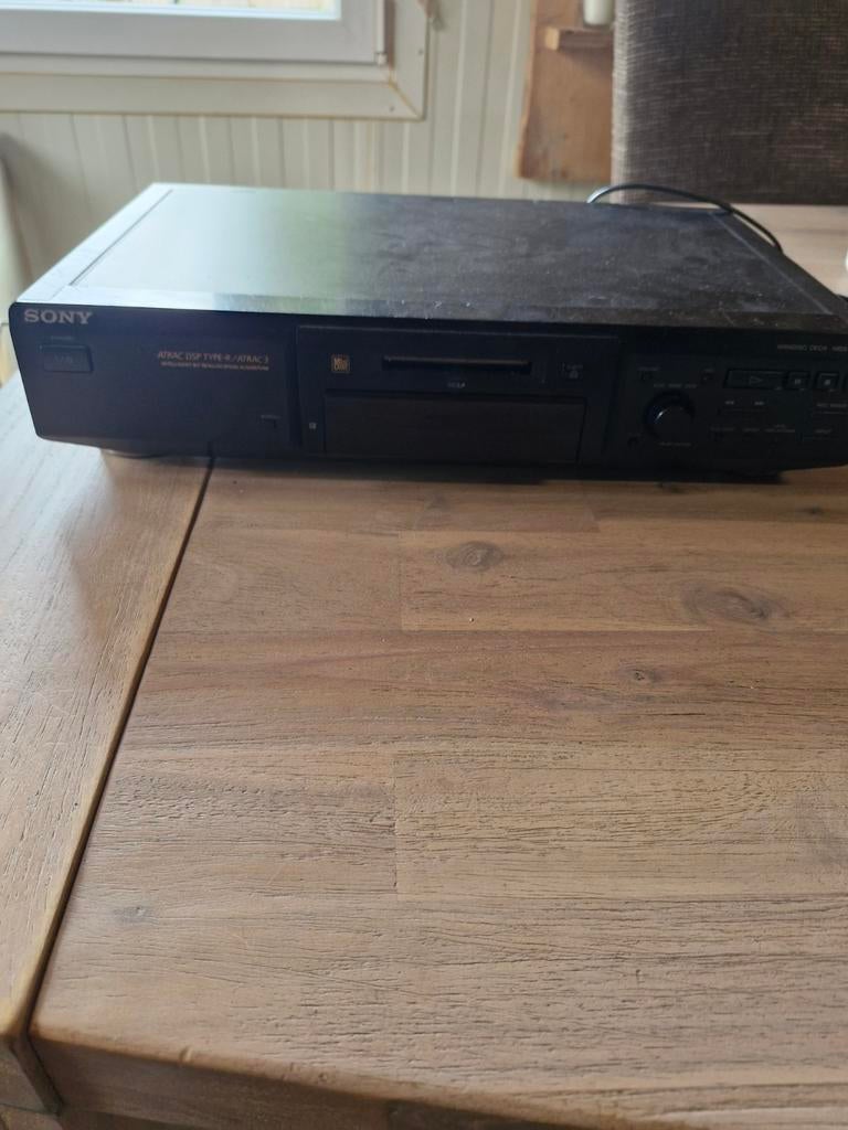 Sony MDS-JE440 Minidisc Deck - ATRAC DSP Type-R/ATRAC3, Ophalen, Minidisc-recorder