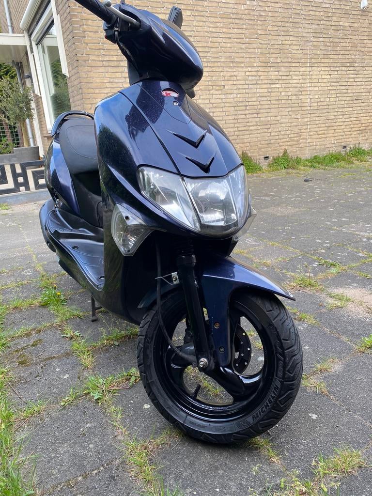 Kymco Vitality 2017 | 11.662 km | Snorfiets | Nette staat, Fietsen en Brommers, Snorfietsen en Snorscooters, Zo goed als nieuw