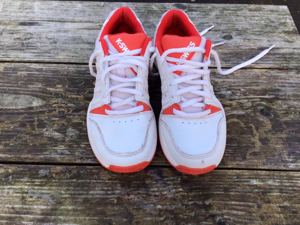 K-Swiss heren tennisschoenen maat 39, Sport en Fitness, L2, Gebruikt, K-Swiss, Schoenen