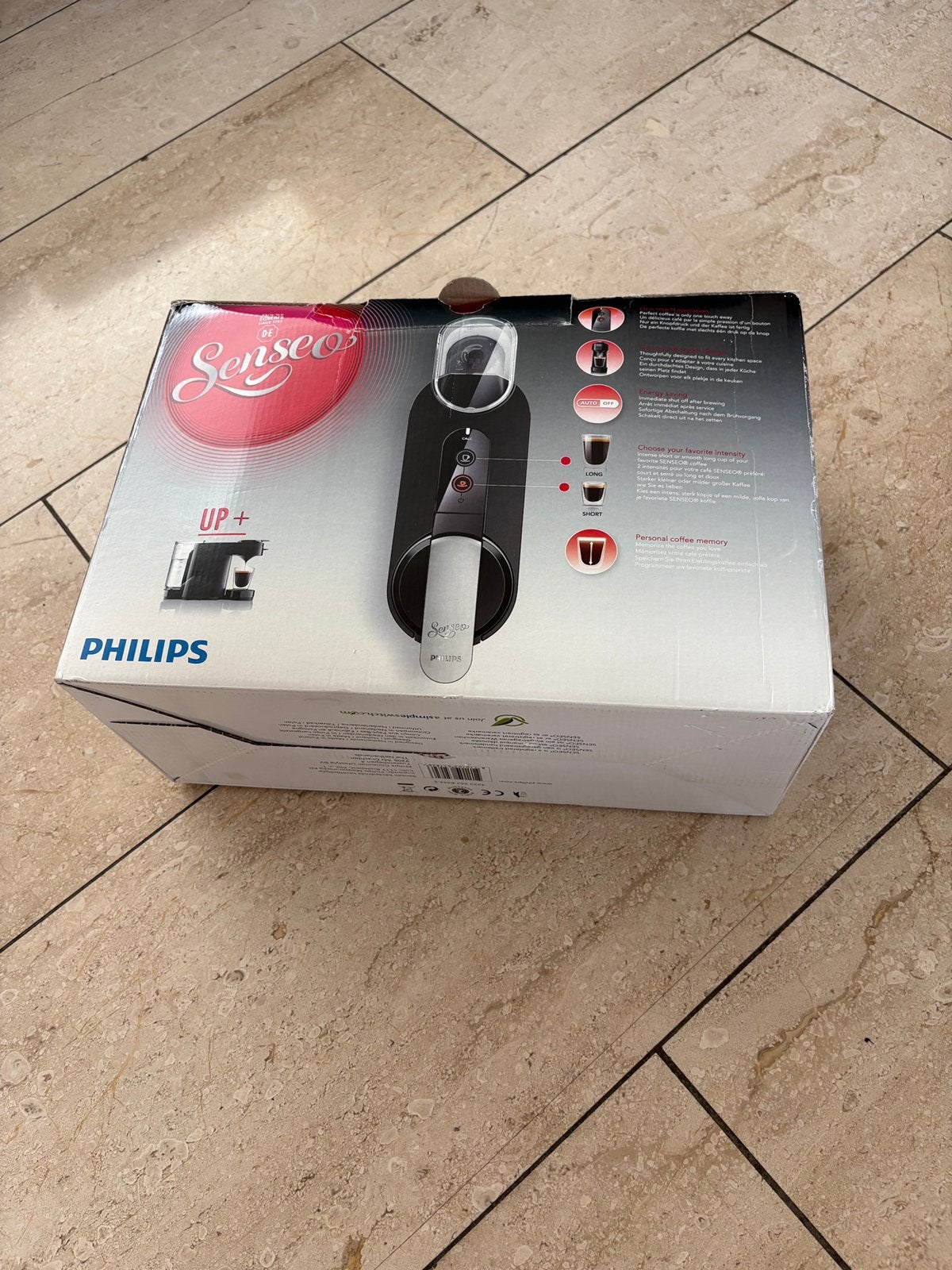 Philips Senseo koffiemachine, Witgoed en Apparatuur, Koffiezetapparaten, Ophalen, Nieuw, Koffiemachine, Afneembaar waterreservoir
