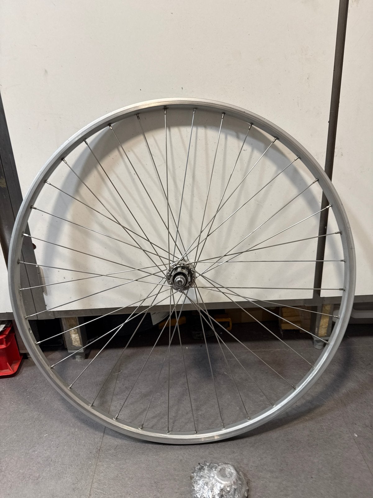 Campagnolo Veloce Wiel 28 inch (700C) met cassette, Gebruikt, Aluminium, Racefiets, Ophalen