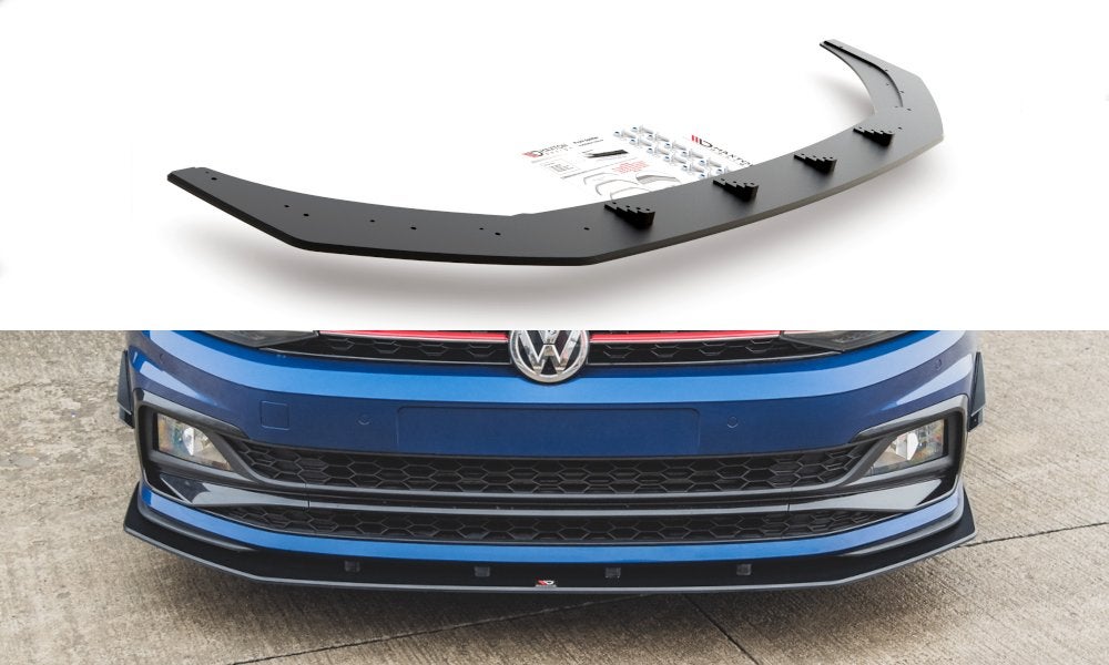 Race Voorlip splitter achterlip diffuser - VW Polo GTI 17-21, Ophalen of Verzenden