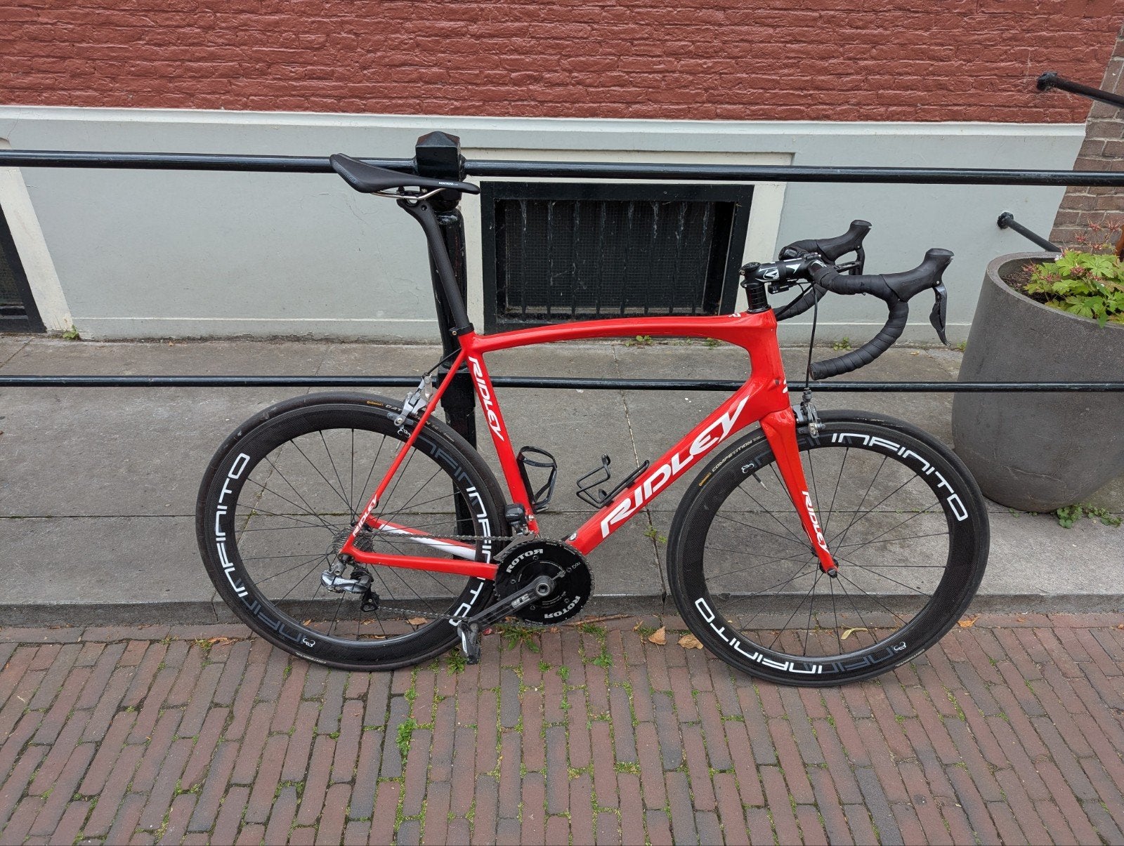 Ridley Fenix SL carbon racefiets, Overige merken, Carbon, Ophalen of Verzenden, Zo goed als nieuw