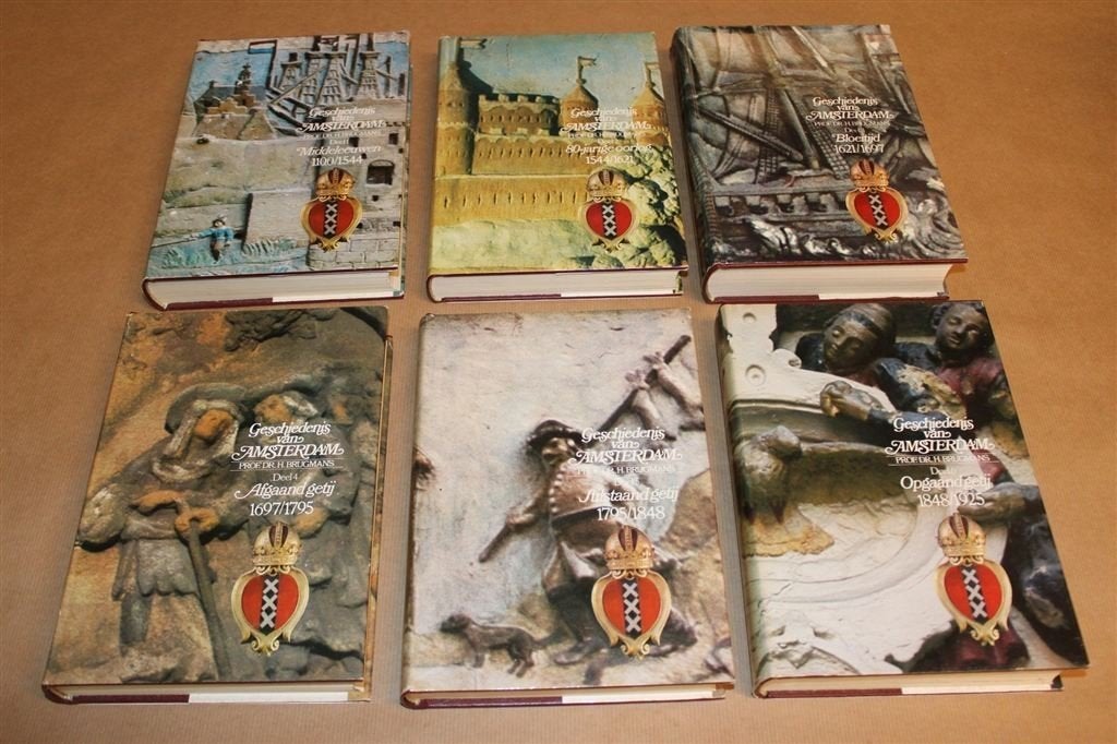 Standaardwerk Geschiedenis van Amsterdam — 6 Delen Compleet, Boeken, Ophalen of Verzenden, Gelezen