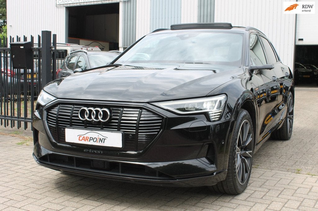 Audi E-tron E-tron 55 Quattro Adv. Pro Line S 95 kWh 408 PK, Auto's, Audi, Bedrijf, Te koop, e-tron, 360° camera, 4x4, ABS, Achteruitrijcamera