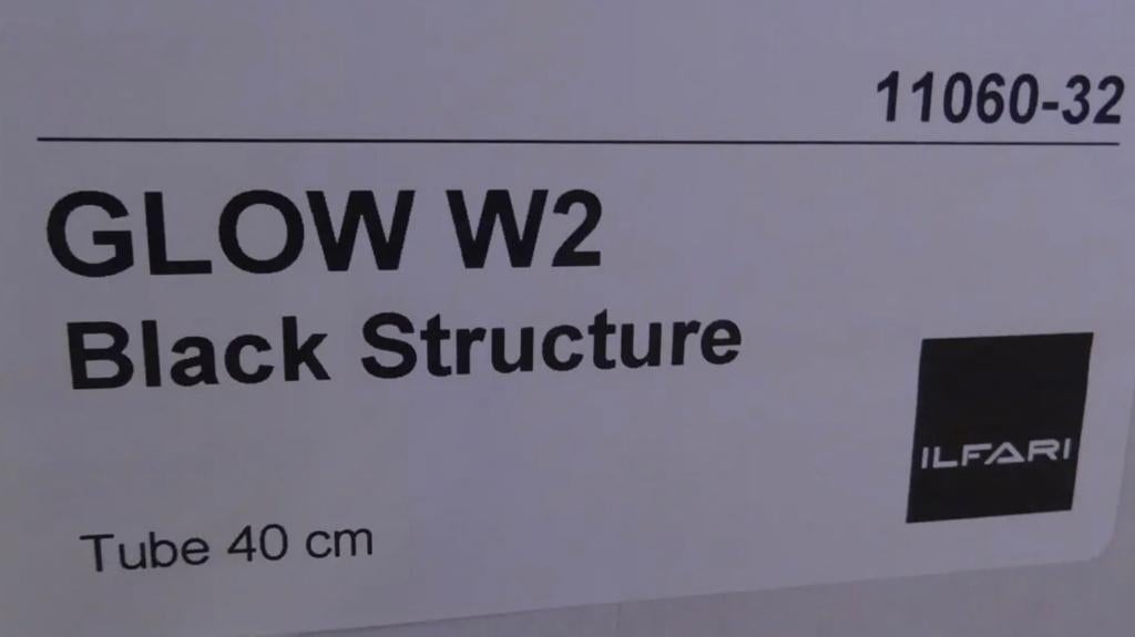 Ilfari Glow W2 wandlamp zwart nieuw twv € 628,00!, Ophalen of Verzenden, Nieuw, Piet Boon