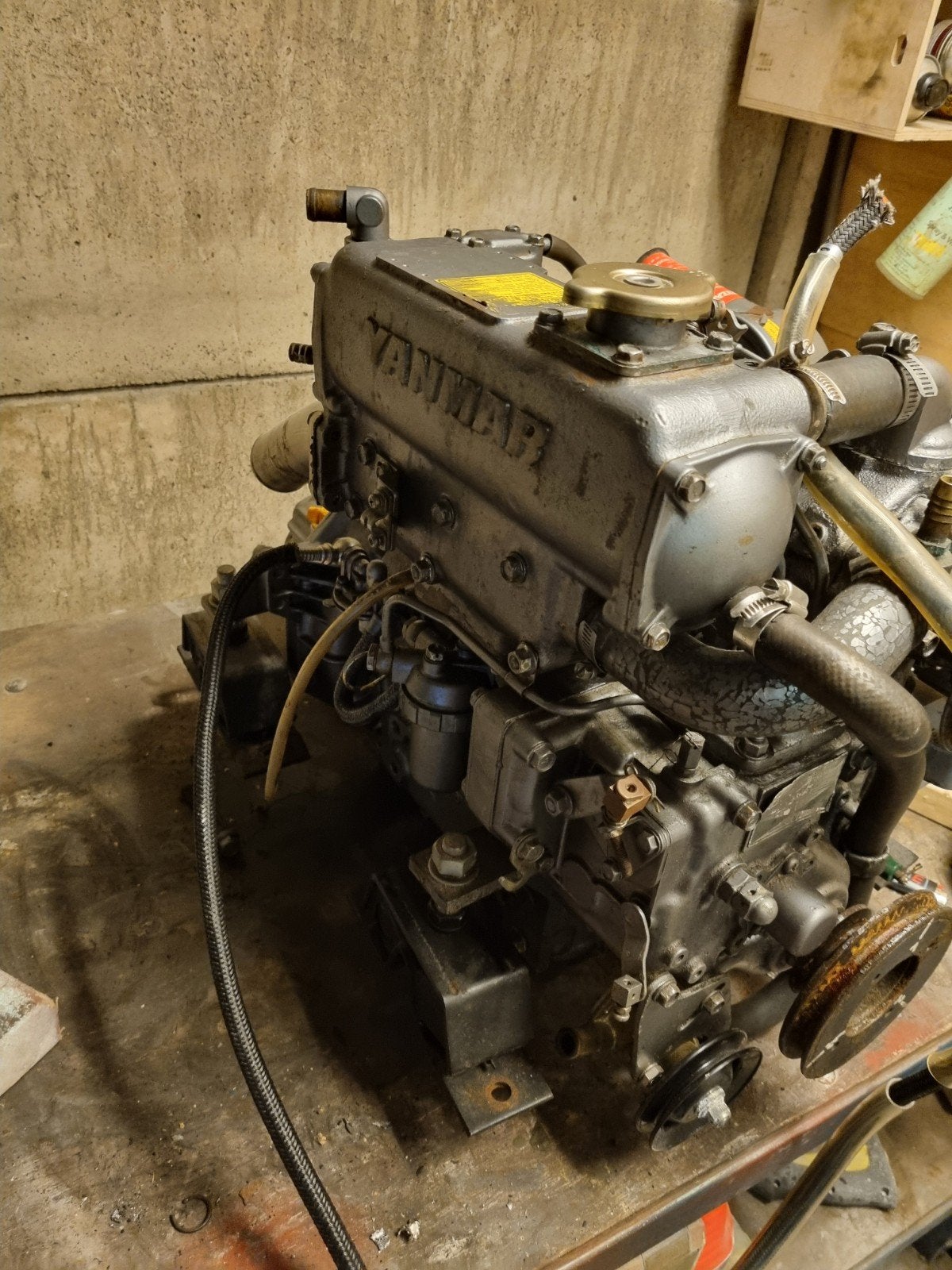yanmar 3gm30f met keerkoppeling, Watersport en Boten, Ophalen, Gebruikt, Diesel, 10 tot 30 pk