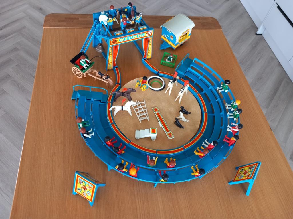 Playmobil circus vintage 3510, Ophalen of Verzenden, Zo goed als nieuw, Complete set