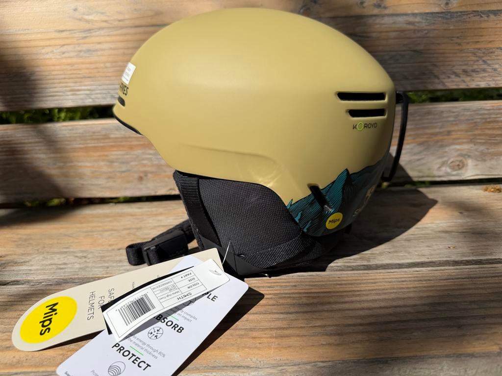 NIEUW. Smith Method Pro MIPS helm - Maat S. Matte High Fives, Sport en Fitness, Skiën en Langlaufen, Overige merken, Overige typen