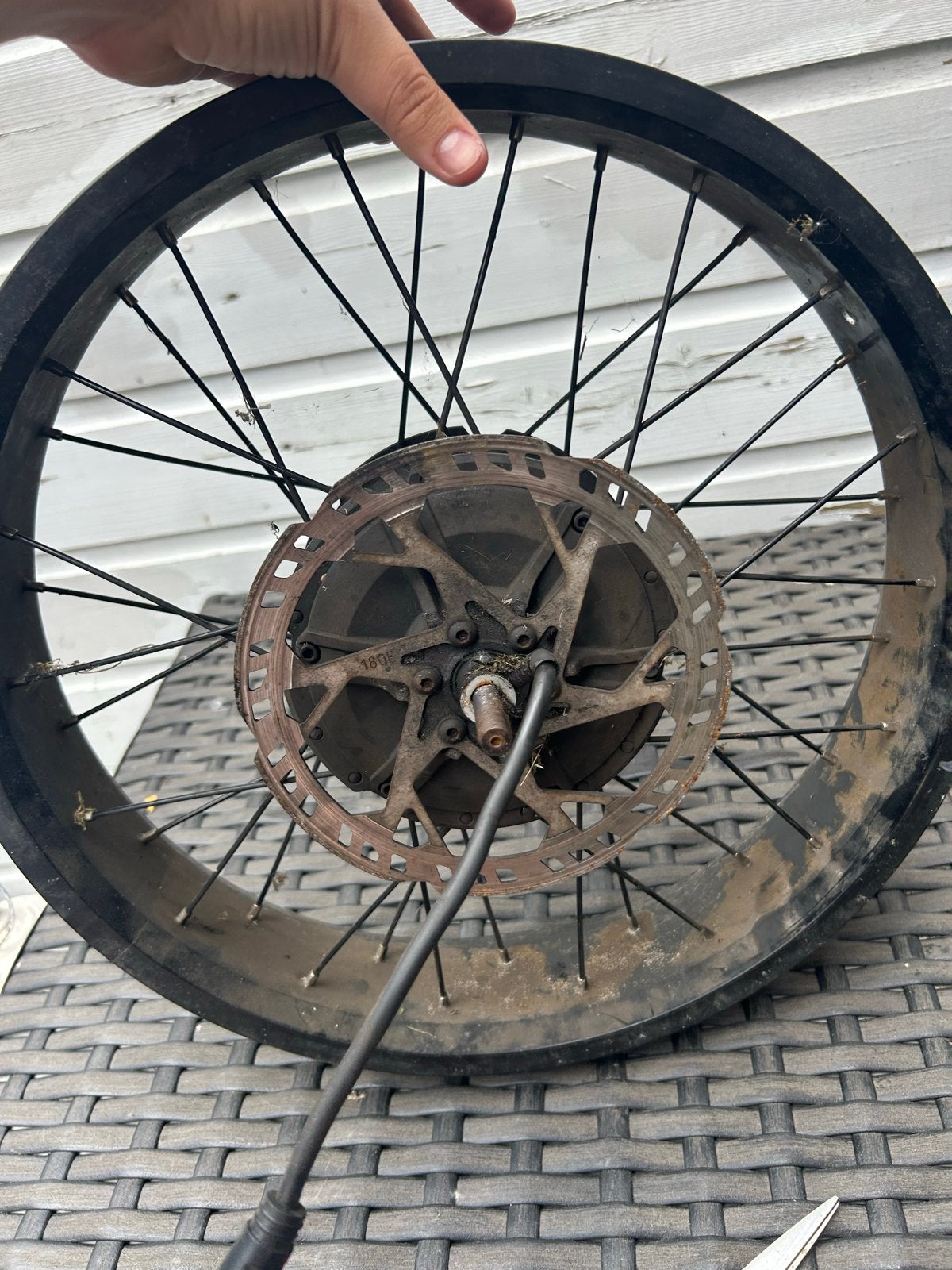 Diverse onderdelen voor EB2 Fatbike, Gebruikt, Overige materialen, Overige typen, Ophalen