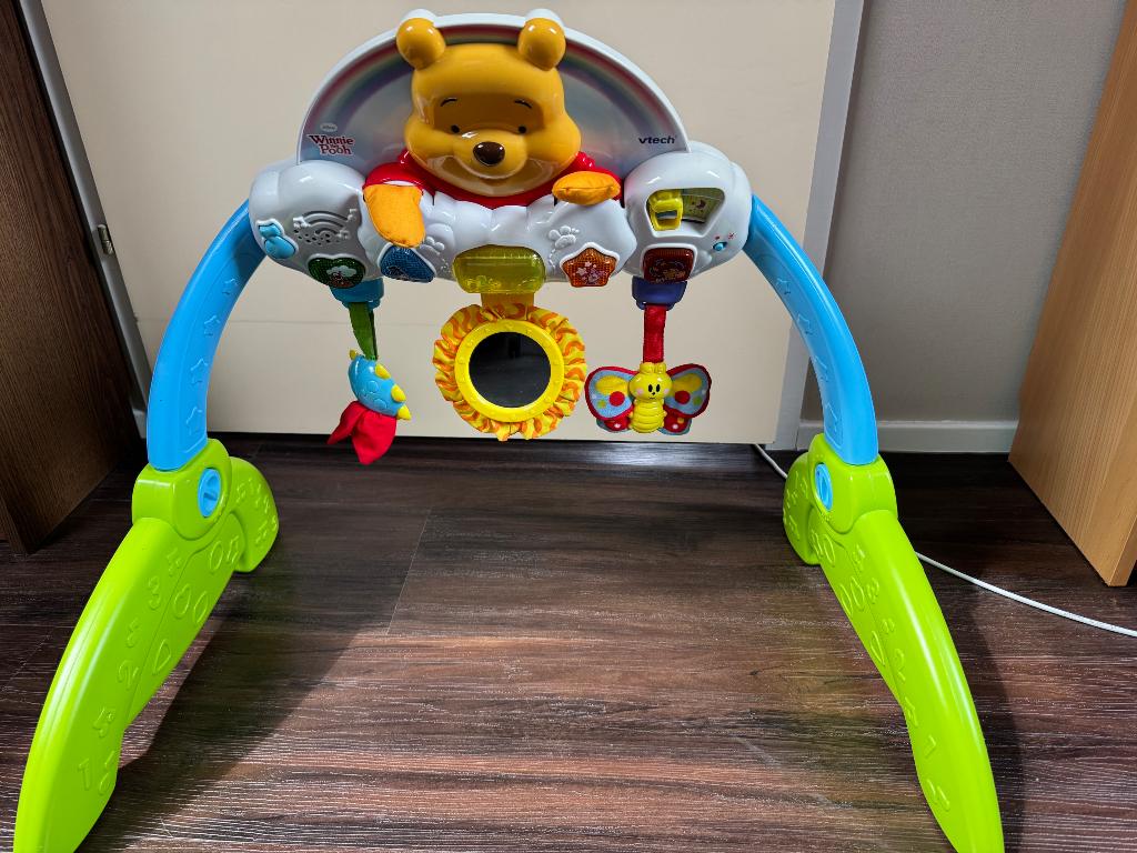 2 in 1 Winnie de Pooh babygym vtech, Kinderen en Baby's, Speelgoed | Vtech, Ophalen of Verzenden, Gebruikt, 6 maanden tot 2 jaar