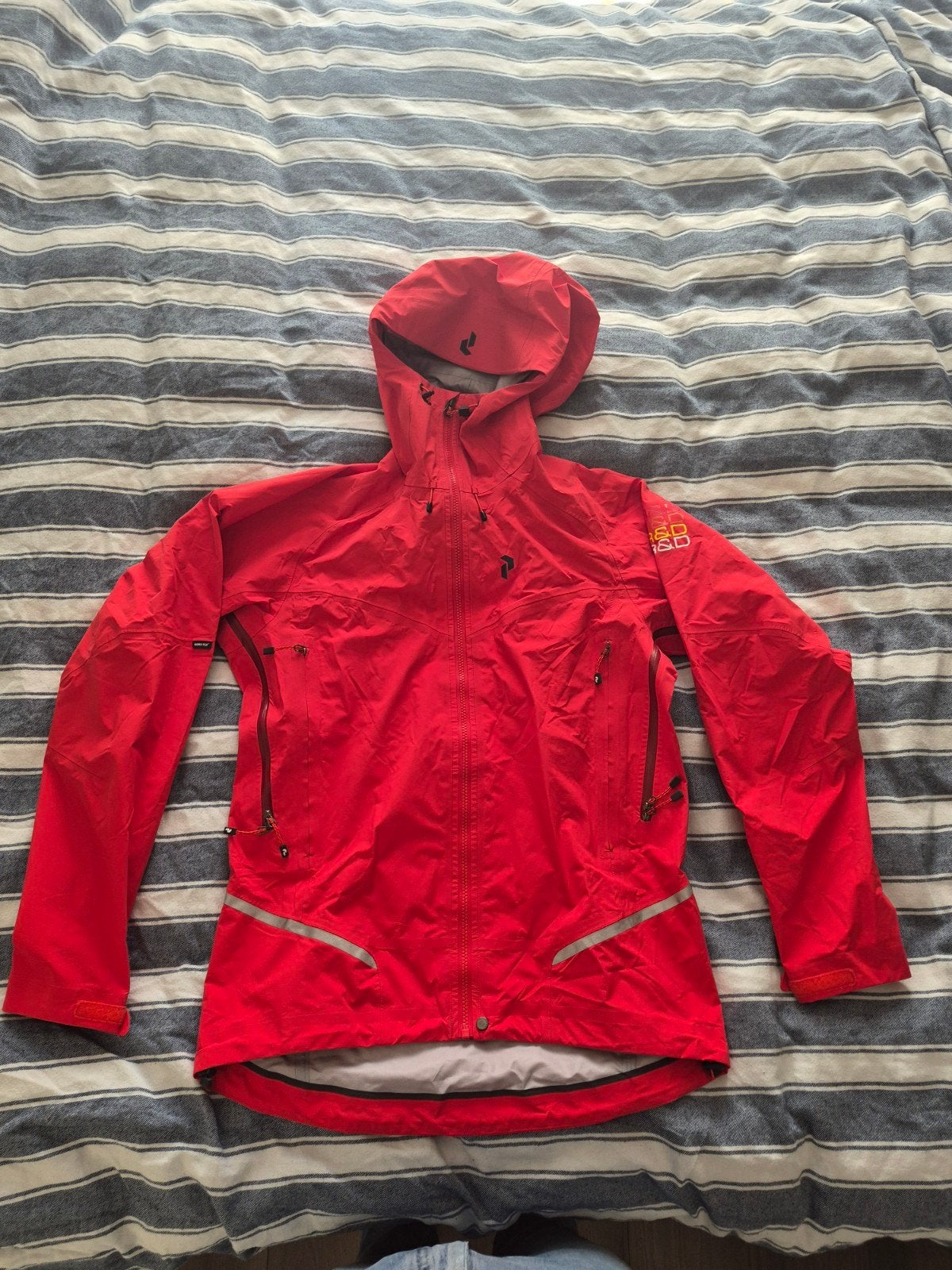 Peak Performance heren jas, rood, maat M, Nieuw, Ophalen of Verzenden, Jack, Peak Performance