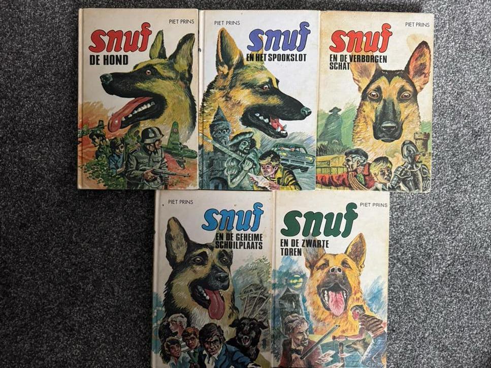 Snuf de Hond serie - Piet Prins (5 delen), Boeken, Ophalen of Verzenden, Gelezen