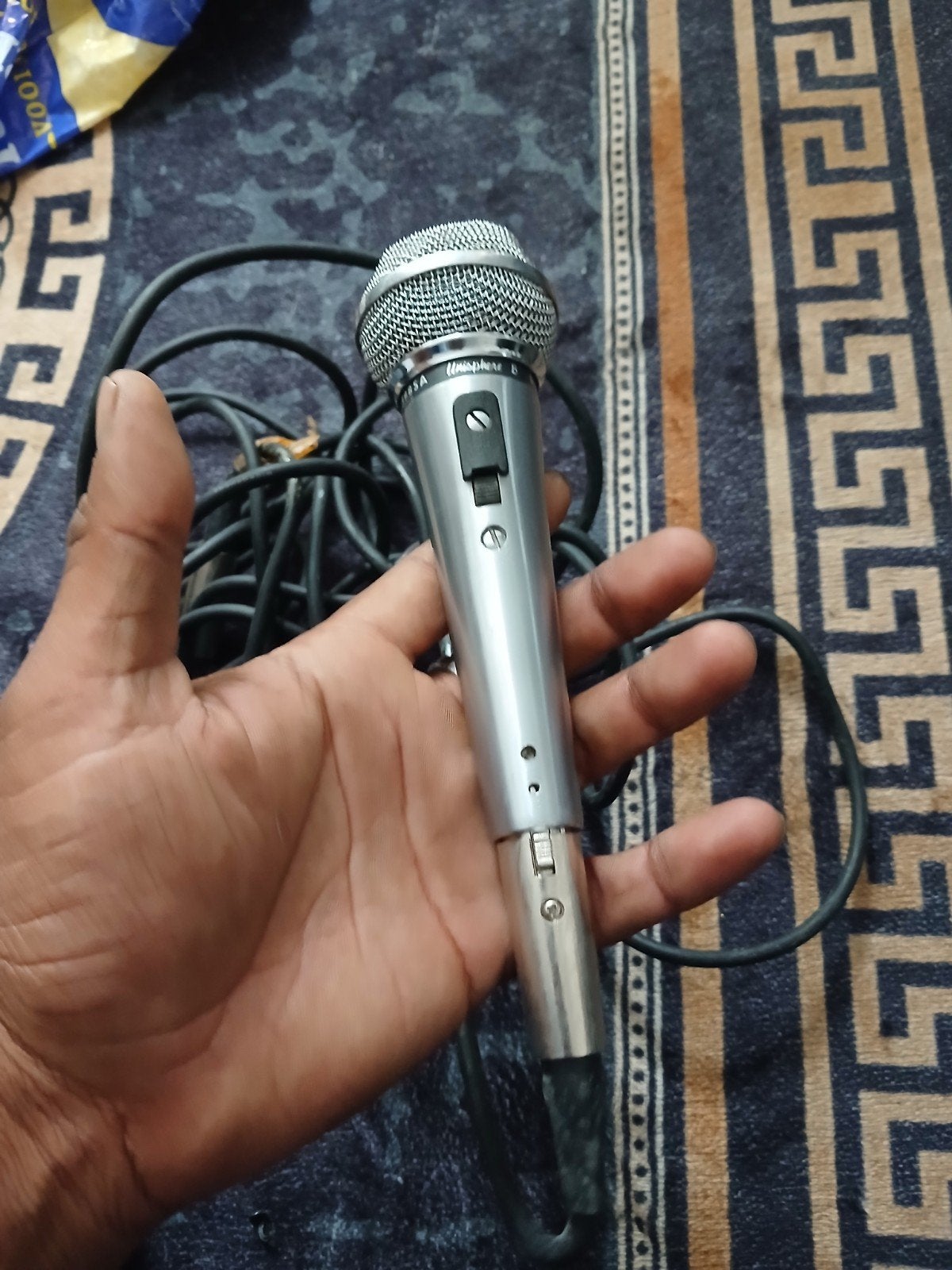 Shure 588SB Unisphere B Vintage Microfoon met Kabel, Muziek en Instrumenten, Microfoons, Ophalen of Verzenden