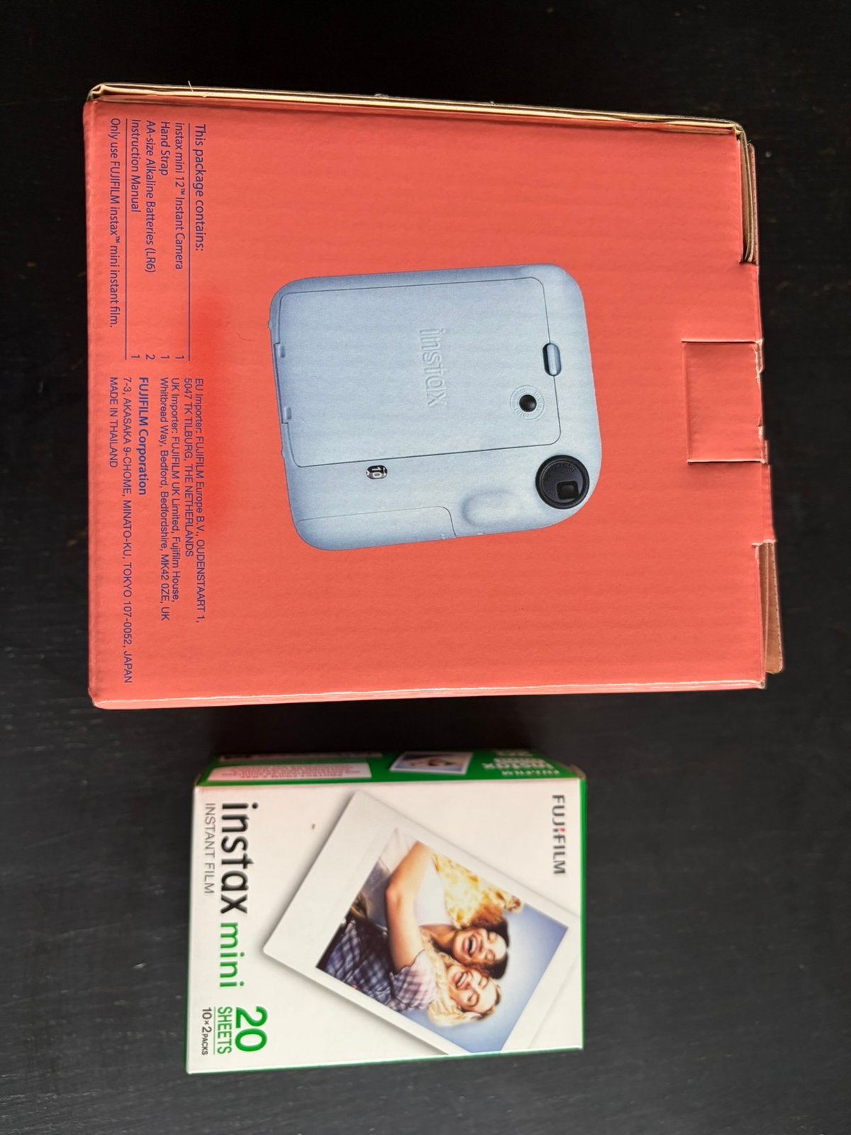 Instax mini 12 plus 20 sheets film, Ophalen of Verzenden, Zo goed als nieuw