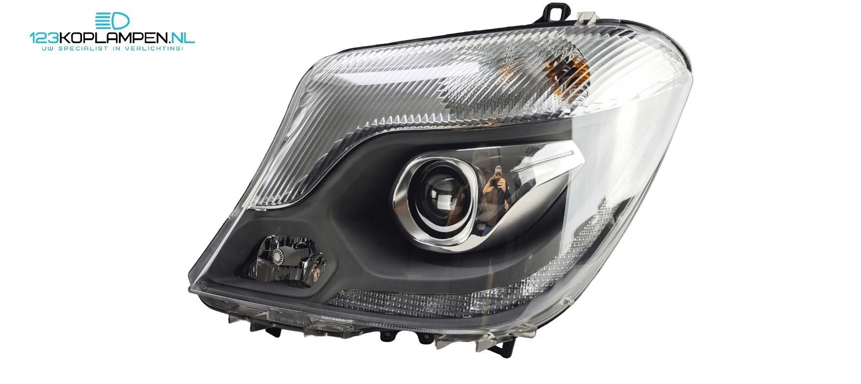 Mercedes Sprinter W906 Facelift Bi Xenon Led koplamp links r, Auto-onderdelen, Gebruikt, -, Ophalen of Verzenden, -