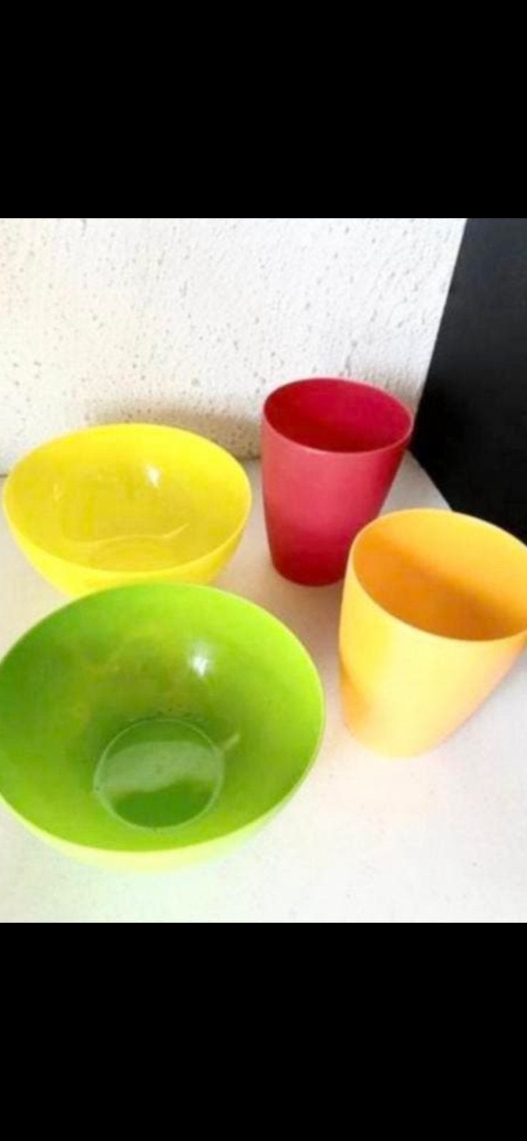 4-delig SOFT & ONBREEKBAAR KINDERSERVIES, Ophalen of Verzenden, Zo goed als nieuw, Overige typen