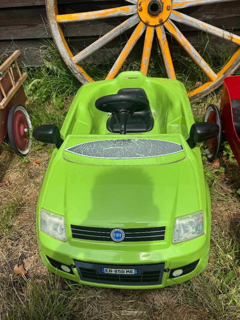 groene fiat trapauto van toystoys, Ophalen of Verzenden