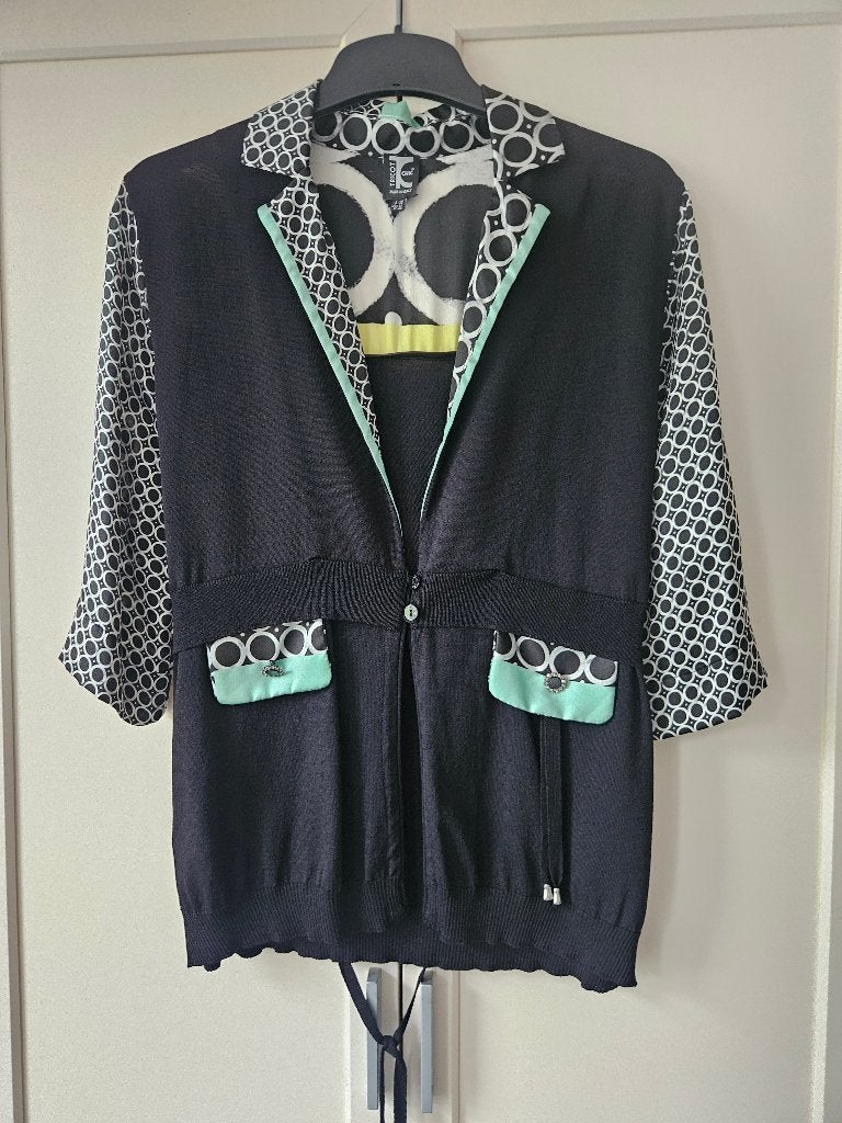 Tricor Chic dun vestje maat 42 zgan, Kleding | Dames, Zwart, Maat 42/44 (L), Ophalen of Verzenden, Zo goed als nieuw