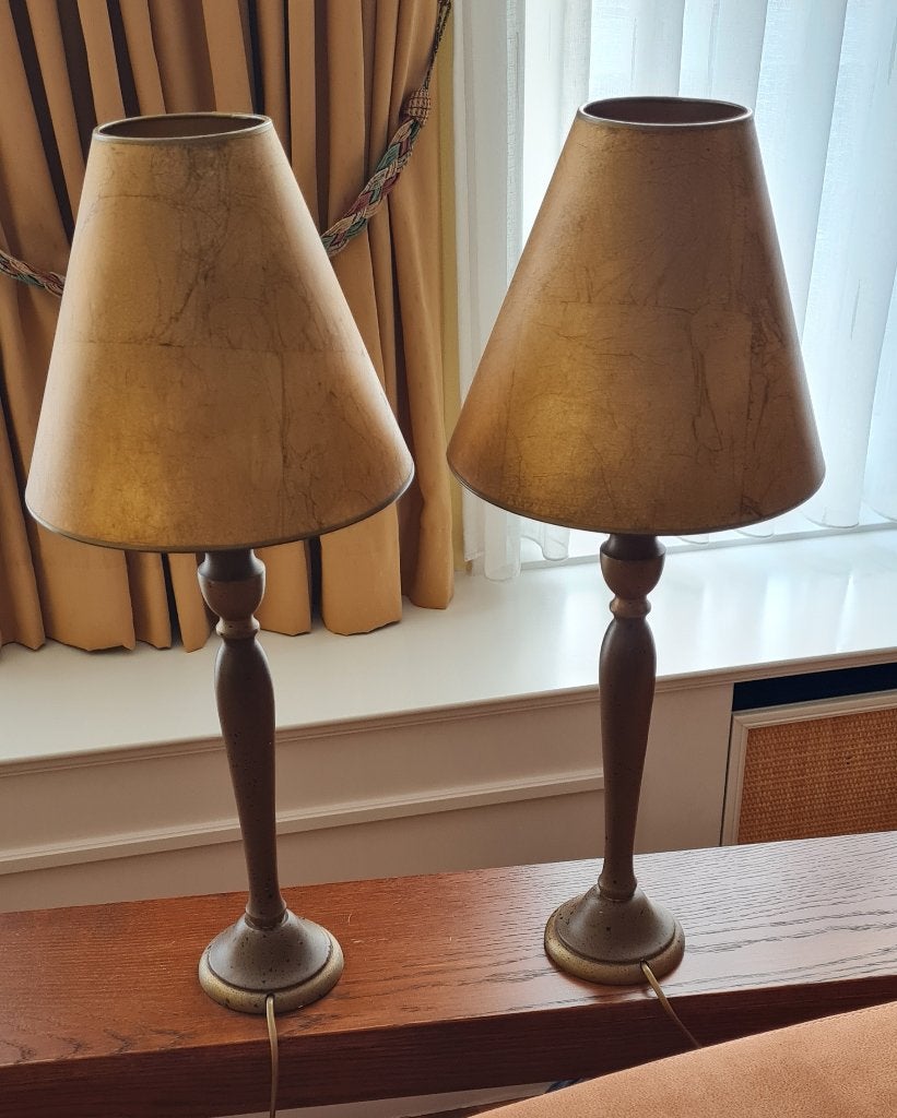 schemerlampen, Ophalen, Overige materialen, Gebruikt, Goud