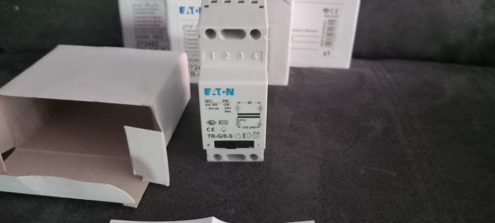 Beltrafo. Eaton TR-G/8-S Transformator 230/8V 50Hz 1A, Ophalen of Verzenden, Nieuw, Eaton, Overige typen