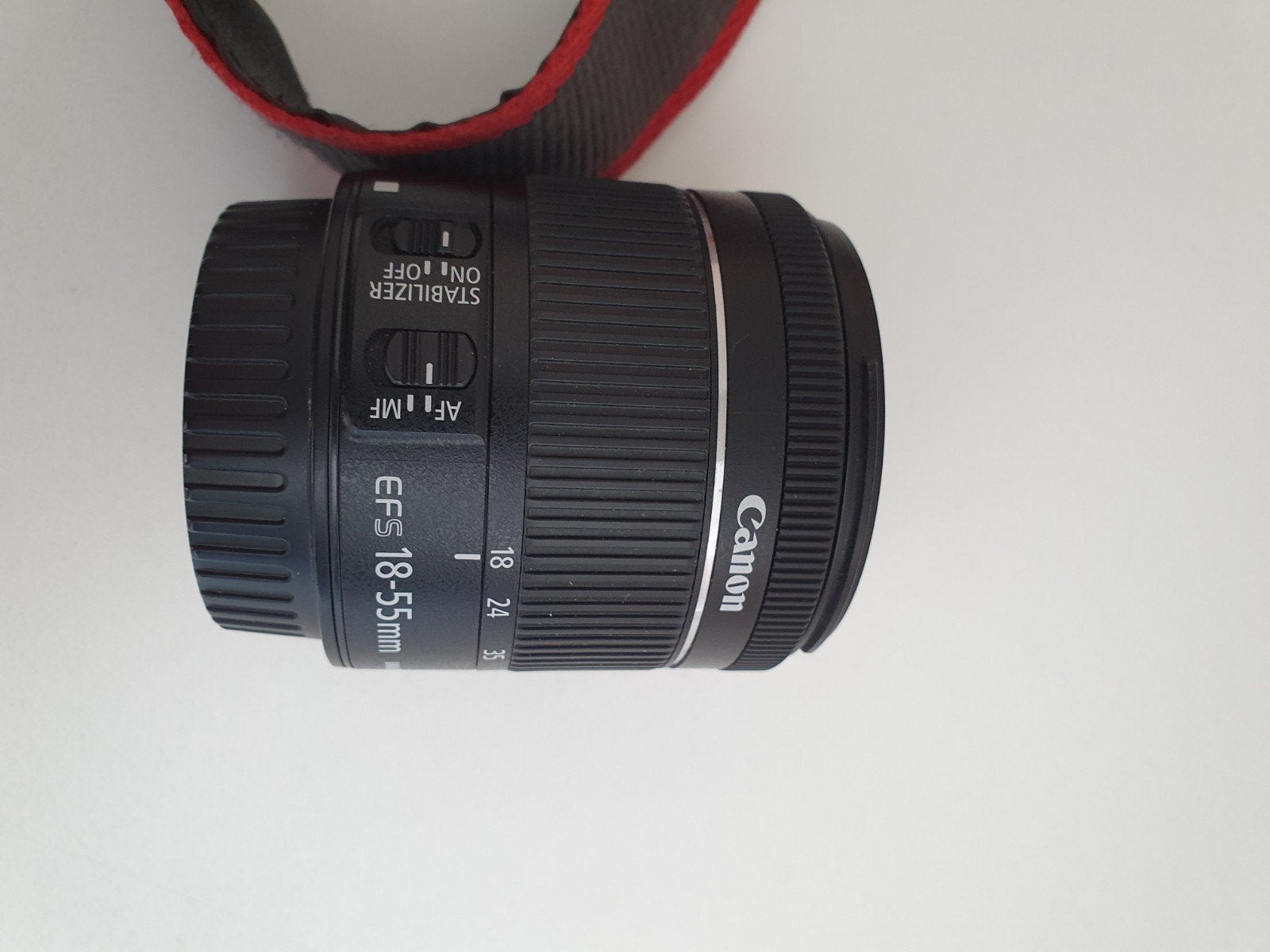 Canon EF-S 18-55mm f/4-5.6 IS STM Zoomlens, Audio, Tv en Foto, Fotografie | Lenzen en Objectieven, Canon, Ultrasone focusmotor