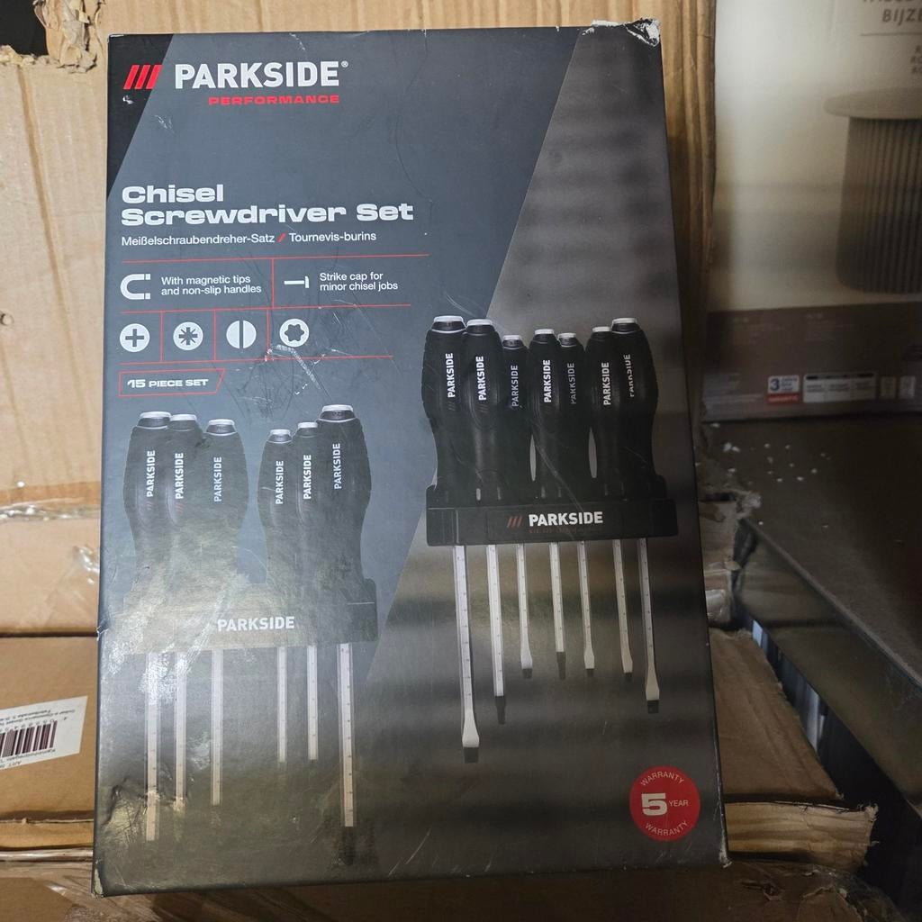 Parkside Performance Beitel Schroevendraaier Set 15-delig, Ophalen of Verzenden, Nieuw