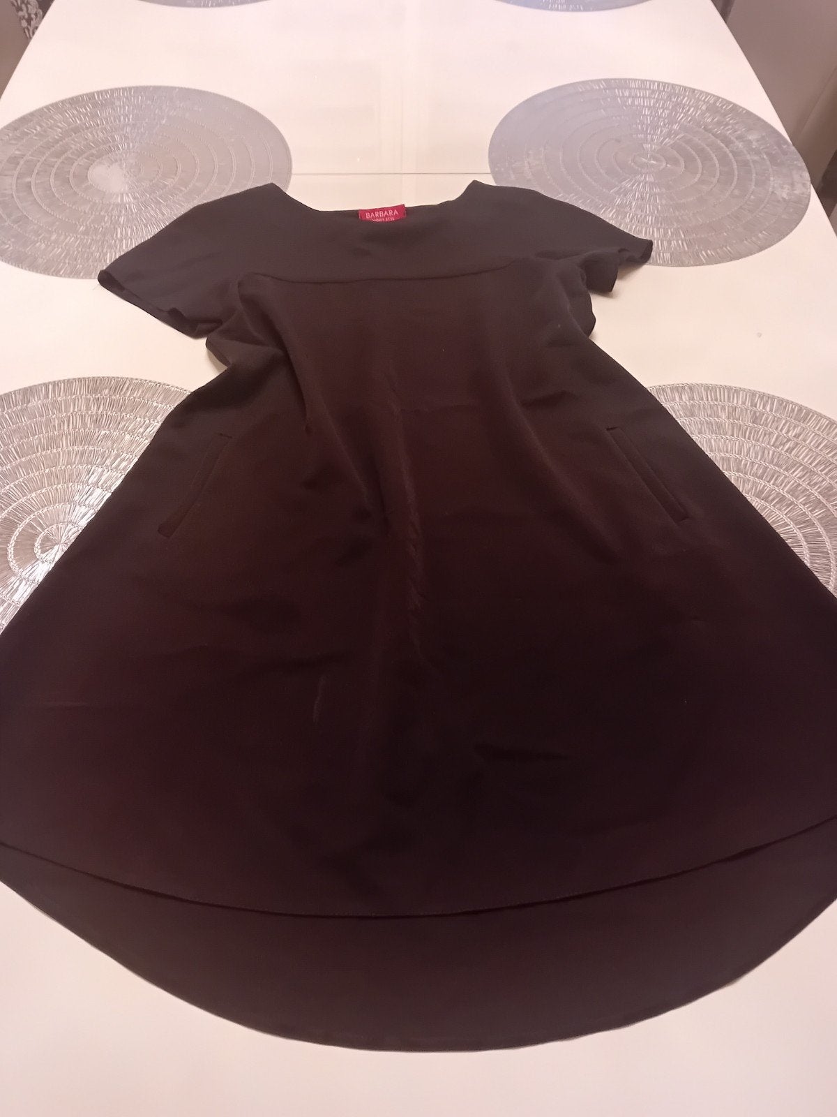 Zwarte jurk van Barbara Nowy Styl, Maat 38/40 (M), Zwart, Ophalen of Verzenden, Zo goed als nieuw