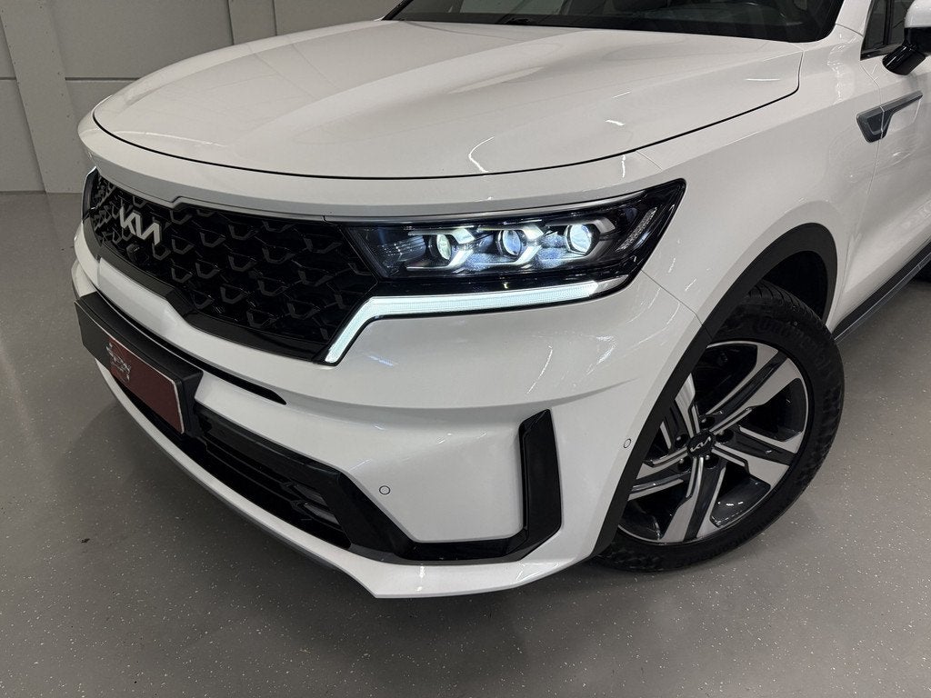 Kia Sorento 1.6 T-GDI Plug-in Hybrid 4WD Platinum LEER/HEAD-, Auto's, Kia, Gebruikt, Zwart, 4 cilinders, Met garantie (alle)