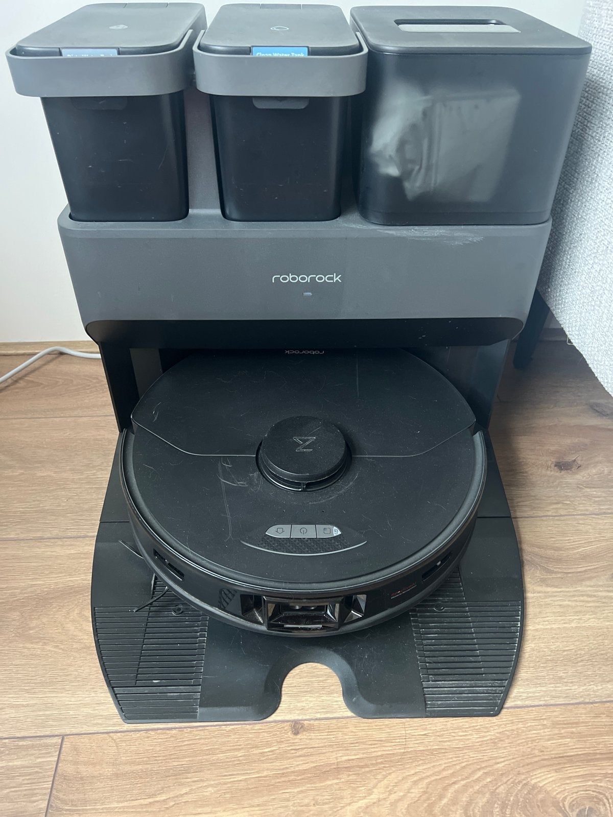 Roborock S7 MaxV Ultra Robotstofzuiger met Dweilfunctie, Witgoed en Apparatuur, Ophalen, Automatisch legen, Zo goed als nieuw
