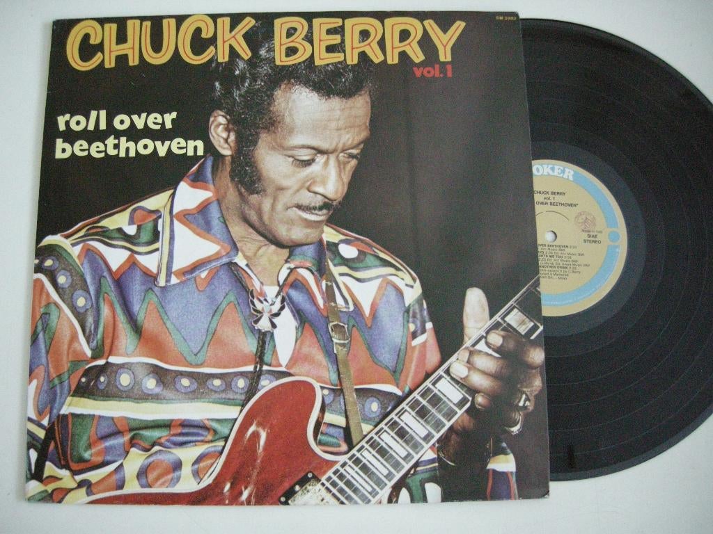 Chuck Berry Roll Over Beethoven vol 1 - LP vinyl zgan, Ophalen, Zo goed als nieuw, 12 inch, Rock-'n-Roll