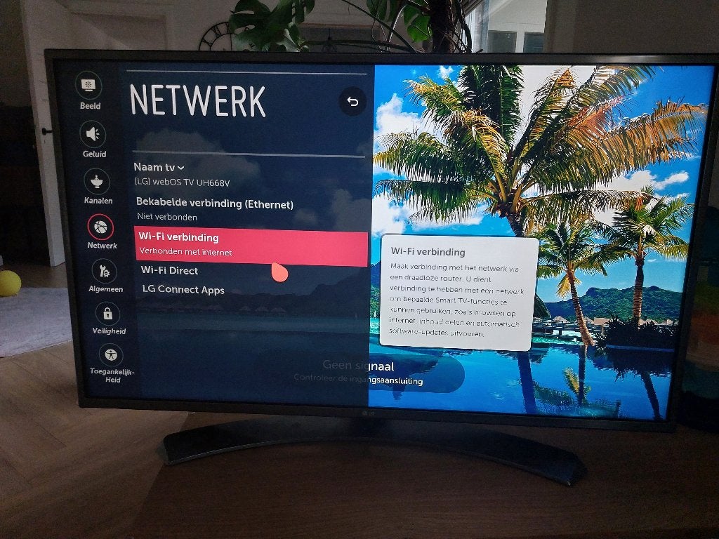 TV zwart LG, Ophalen, 50 Hz, 100 cm of meer, 4k (UHD)