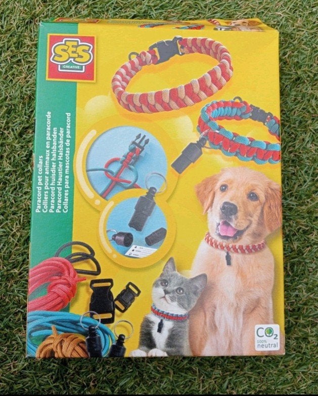 SES Creative Paracord halsbanden voor huisdieren knutselset, Nieuw, Meerkleurig, Ophalen of Verzenden, Overige merken