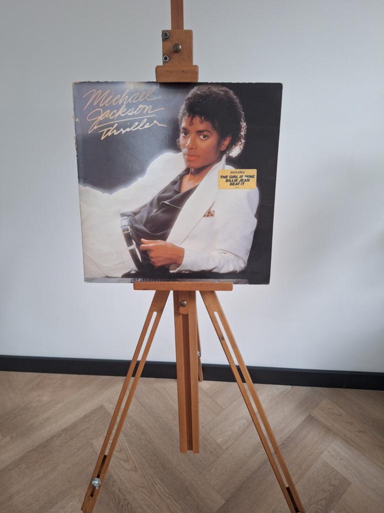 Michael Jackson - Thriller LP (Originele Persing), Cd's en Dvd's, Vinyl | Pop, Gebruikt, Verzenden, 1980 - 1989, Inclusief binnenhoes