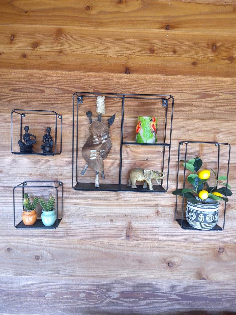 Metalen muur rekjes, Ophalen