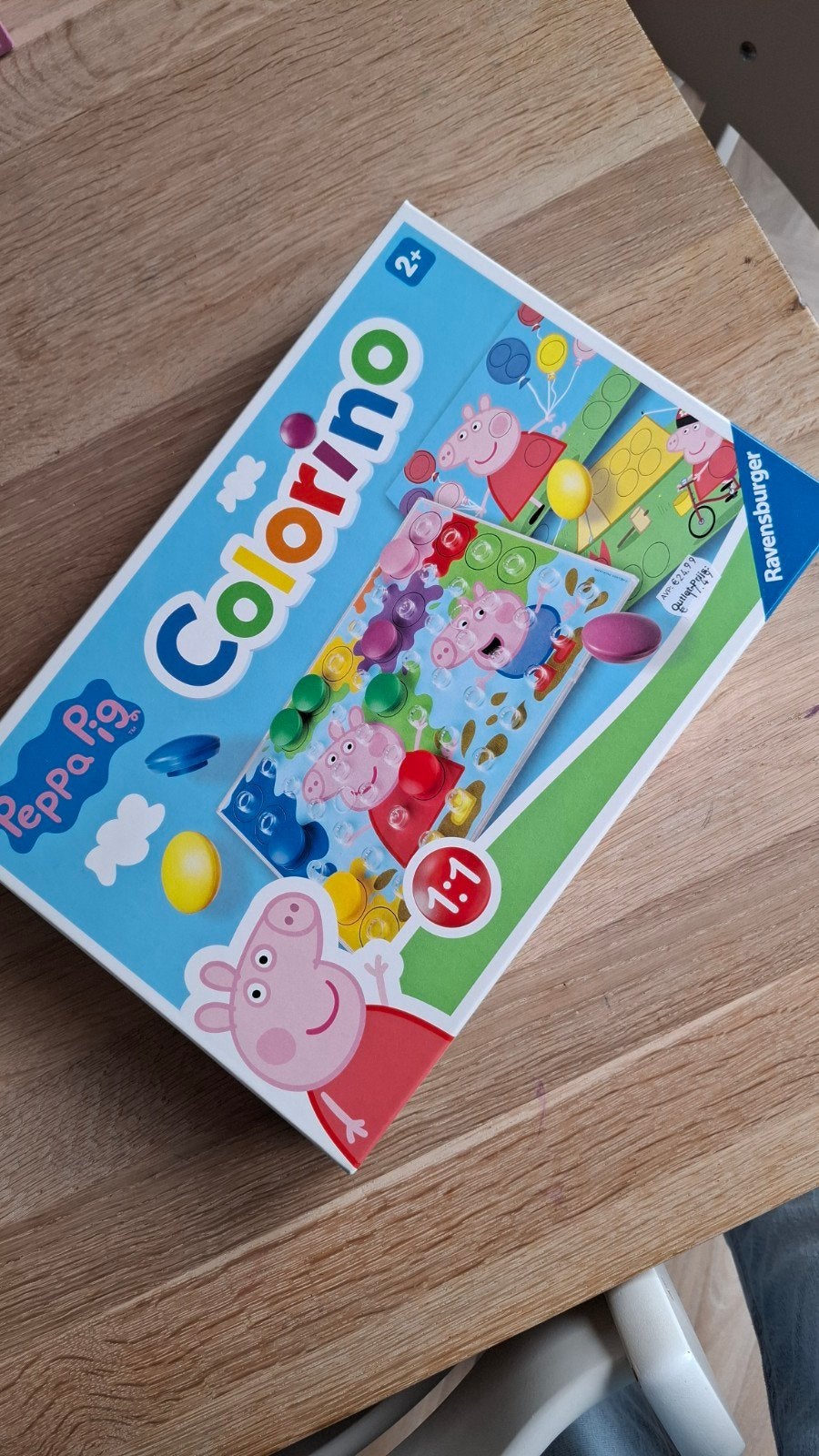 Peppa Pig Colorino Ravensburger - Kleurenspel 2+, Ophalen of Verzenden, Gebruikt, Knutselen