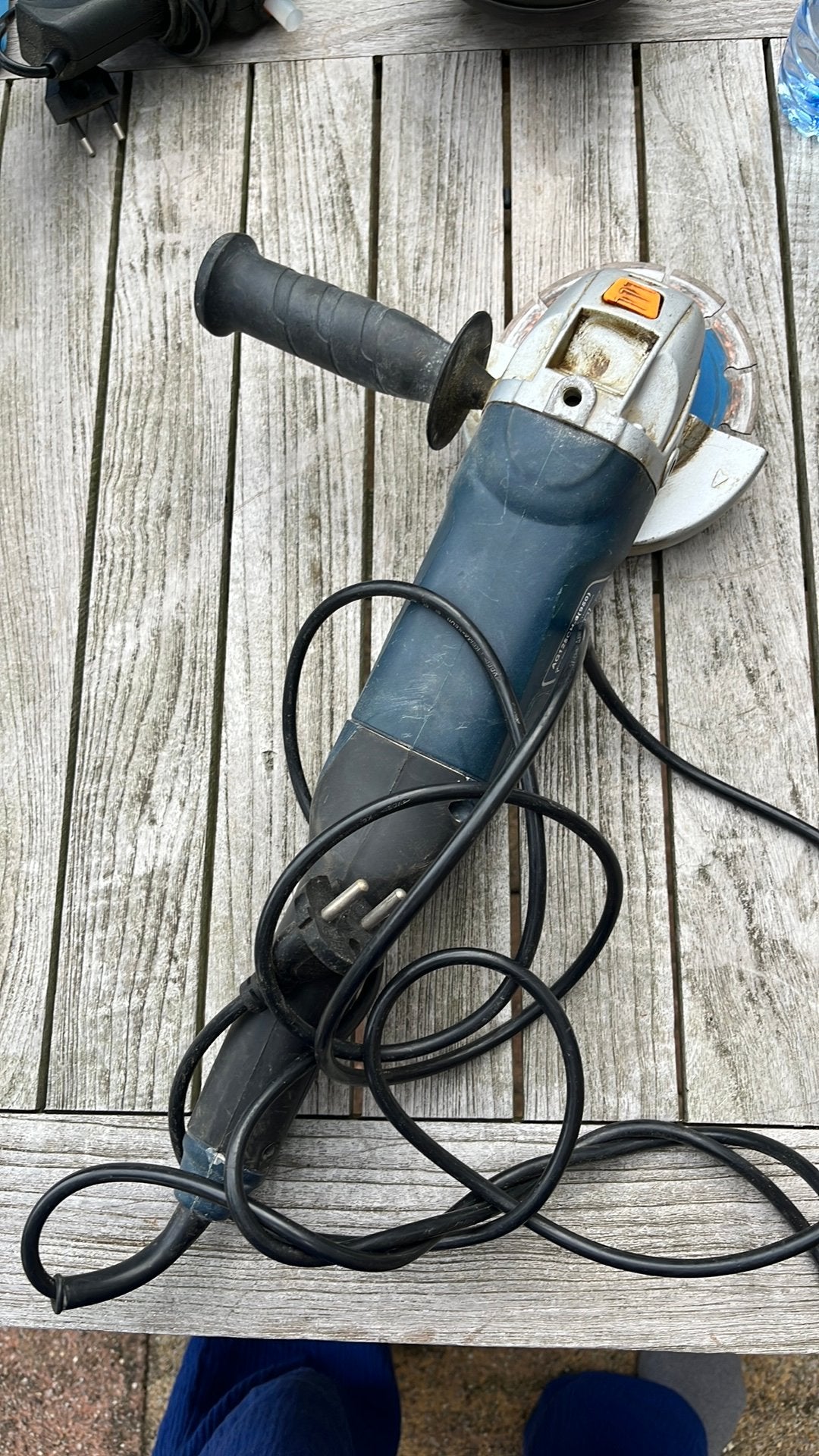 XKraft AG125CH-960 haakse slijper 125 mm 960W – compleet, Doe-het-zelf en Verbouw, Gereedschap | Slijpmachines, Gebruikt, Haakse handslijpmachine