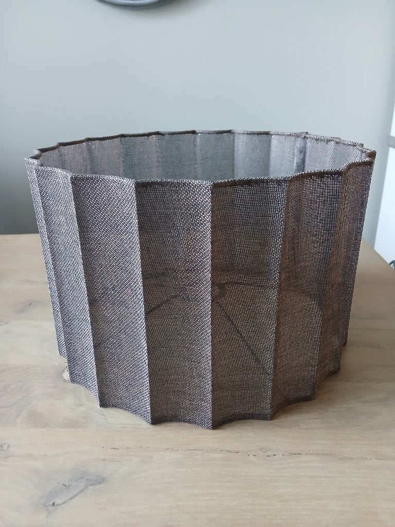 lampenkap, Huis en Inrichting, Lampen | Lampenkappen, Ophalen, 35 cm, Rond, Nieuw