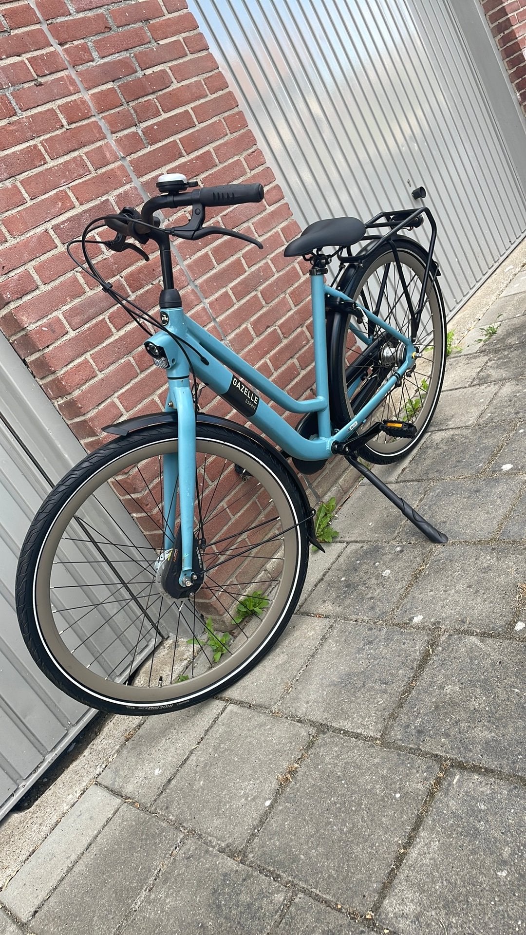 Gazelle esprit 28 inch framemaat 49, Fietsen en Brommers, Fietsen | Dames | Damesfietsen, Ophalen, Gebruikt, Velgrem, 47 tot 50 cm