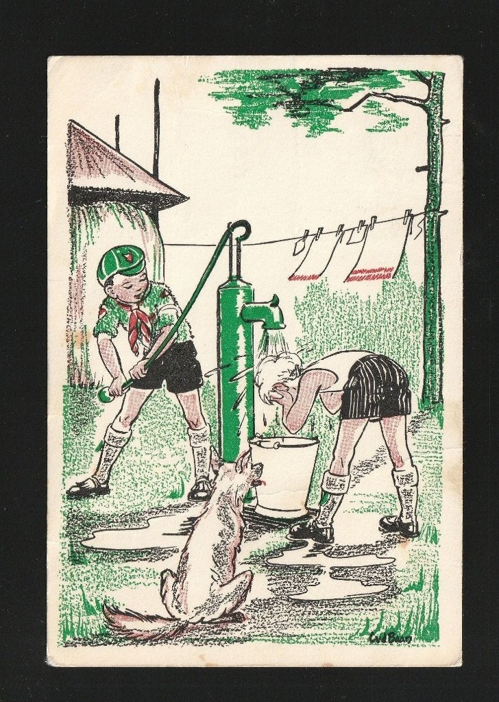 Scouting/Padvinderij Corrie vd Baan U24, Ophalen of Verzenden, 1940 tot 1960, Sterren en Beroemdheden