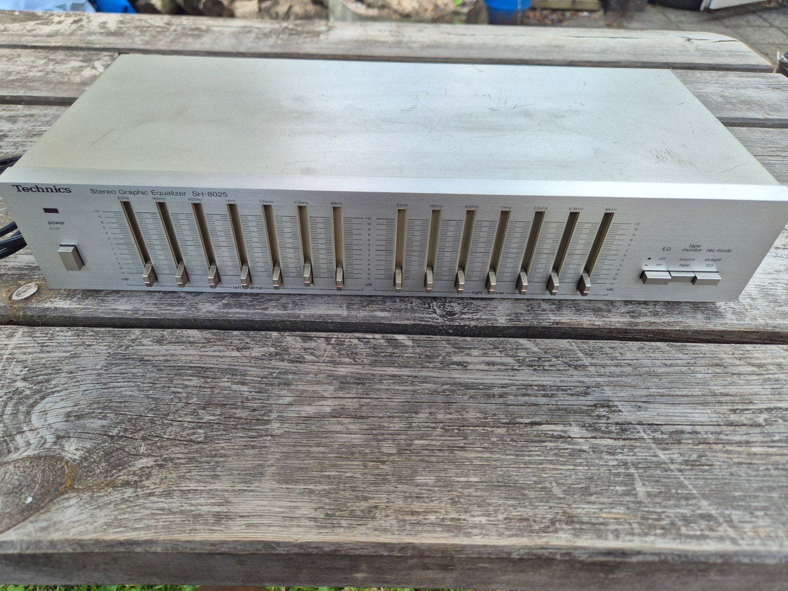 Technics Stereo Grafische Equalizer SH-8025, Ophalen of Verzenden, Gebruikt, Stereo, Overige merken