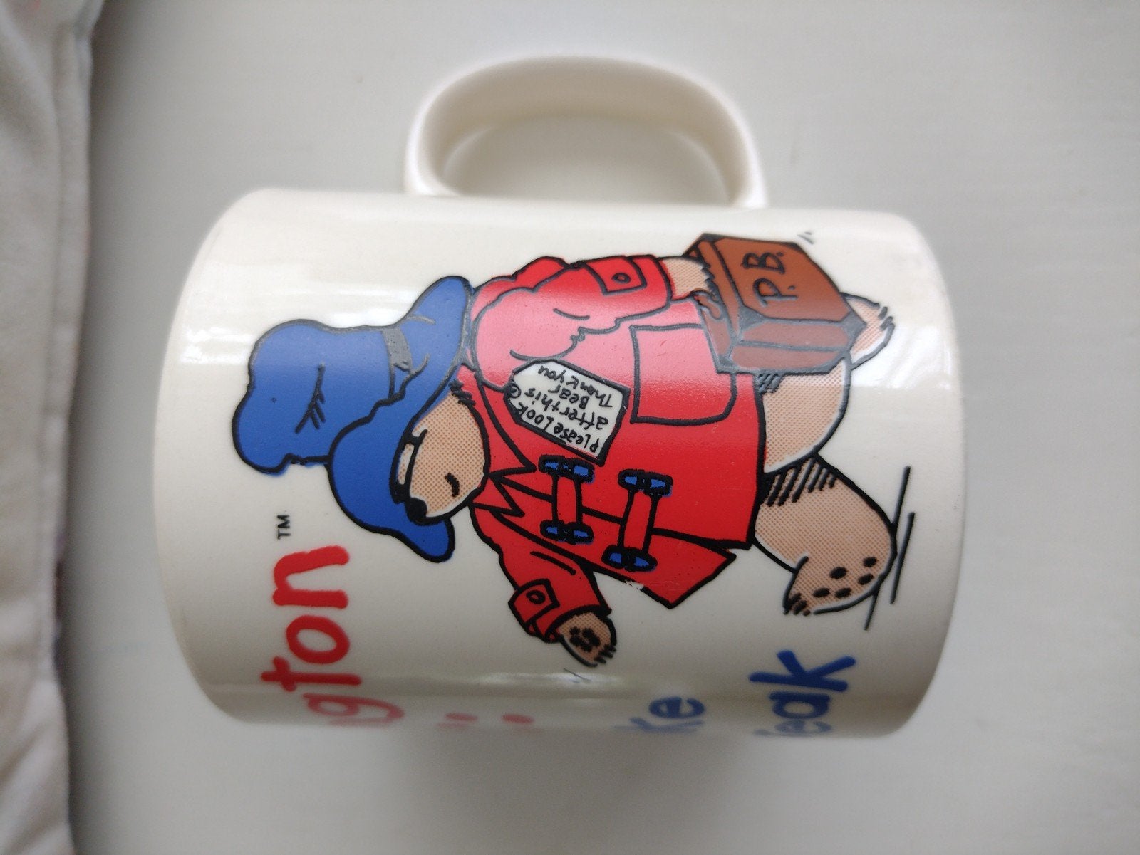 Vintage Paddington Beer Mug Kilncraft England, Huis en Inrichting, Keuken | Servies, Zo goed als nieuw, Kop(pen) en/of Schotel(s)