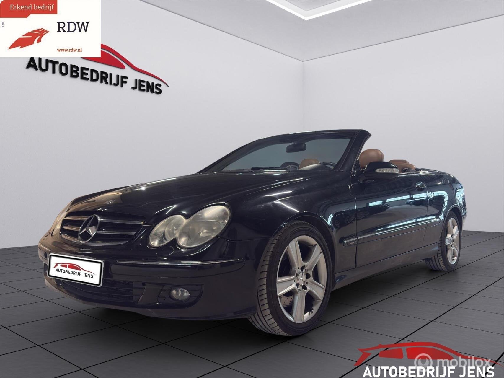 Mercedes CLK-klasse Cabrio 200 K. Avantgarde, Auto's, Mercedes-Benz, Achterwielaandrijving, Gebruikt, 4 cilinders, Cabriolet