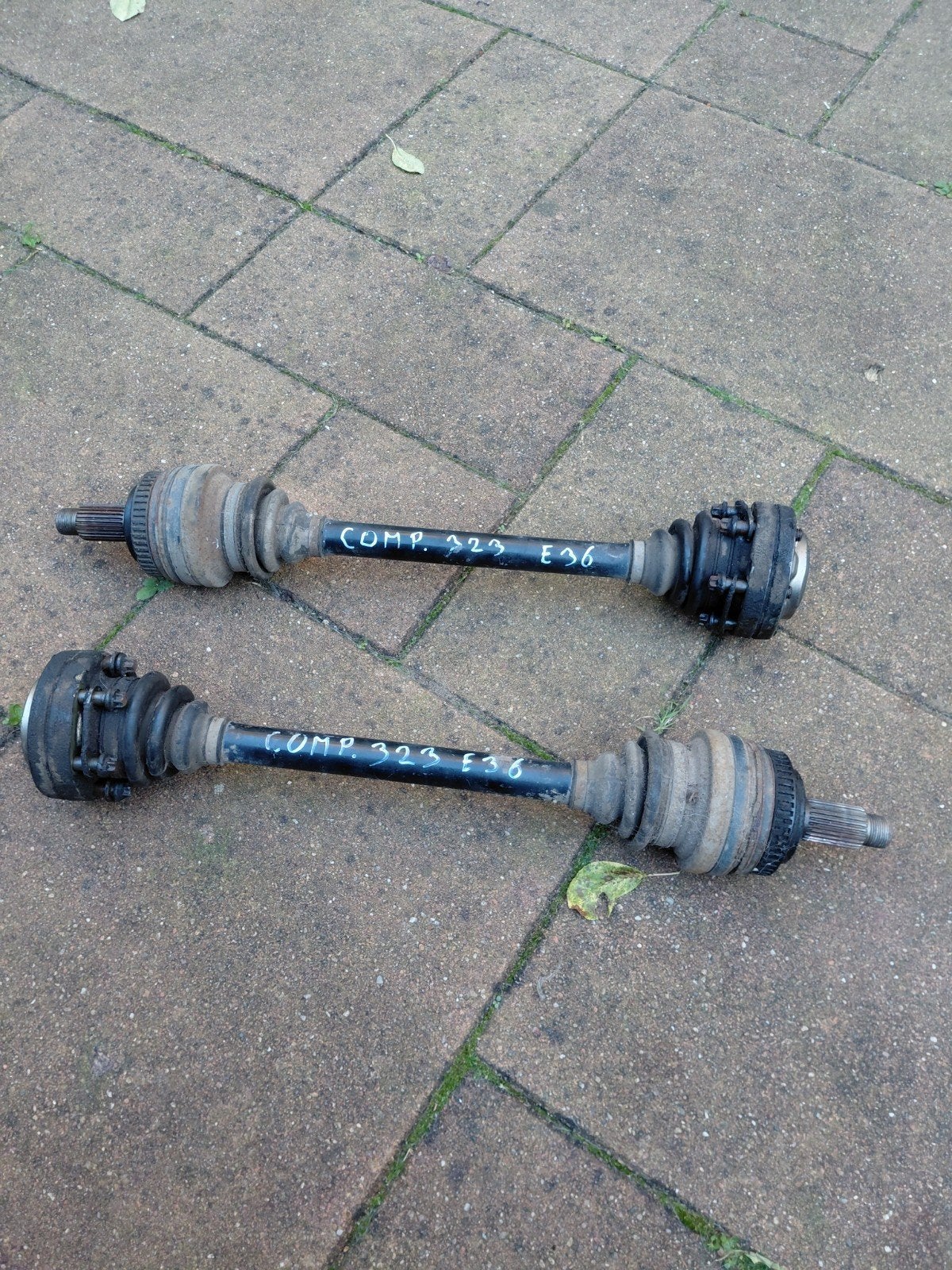 Aandrijfassen BMW E36 323 Compact, Auto-onderdelen, Ophalen of Verzenden, Gebruikt, BMW