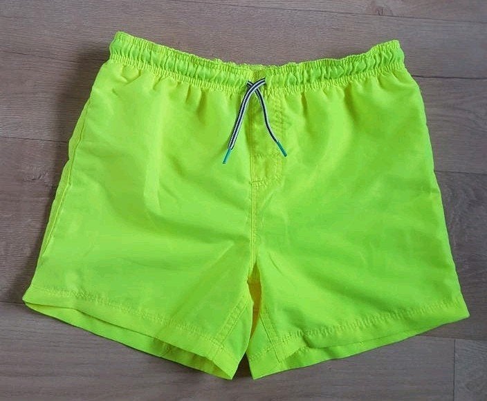 Zwemshort neon groen 158/164 Hema jongen zgan, Sport- of Zwemkleding, Ophalen of Verzenden, Zo goed als nieuw, Hema