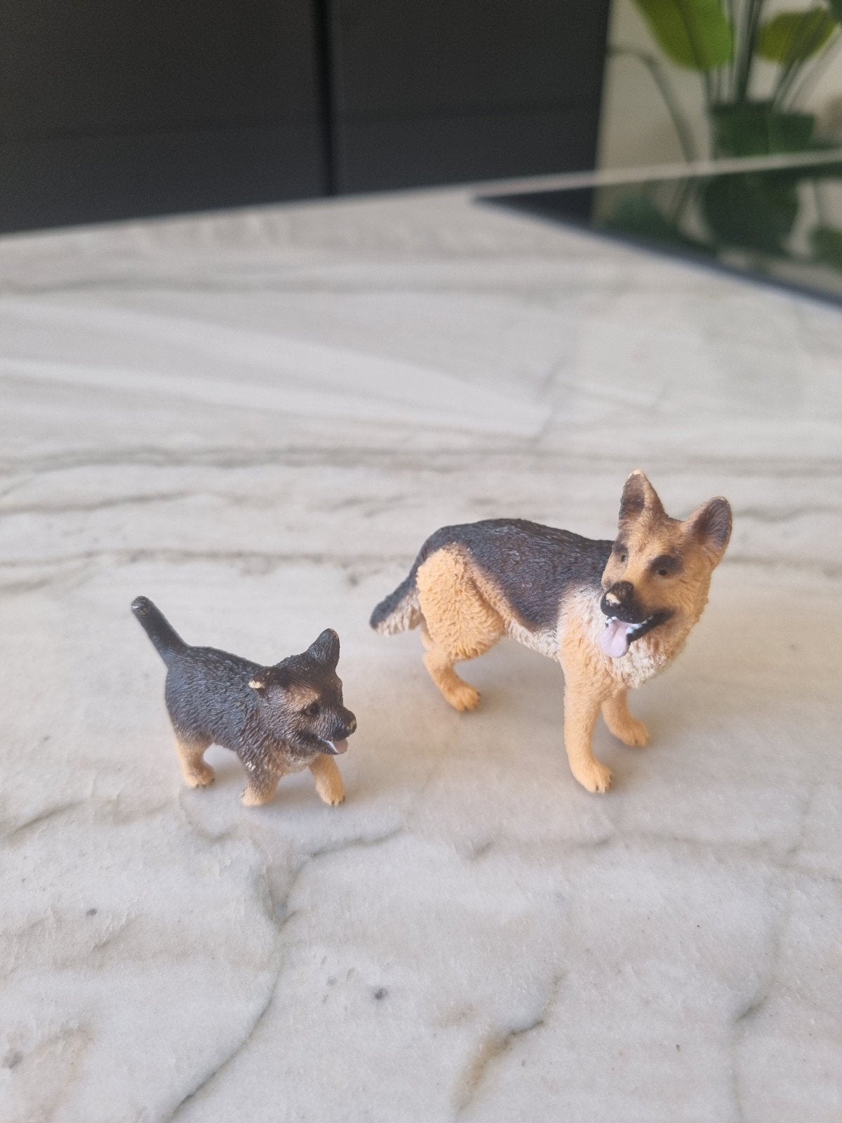 Schleich, Duitse Herdershonden, Ophalen of Verzenden, Gebruikt, Hond of Kat, Beeldje of Figuurtje